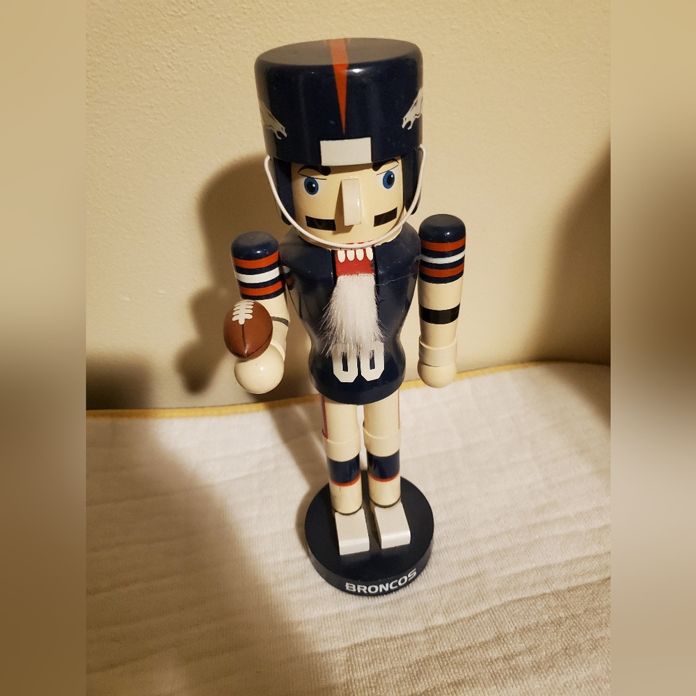Broncos NFL Nutcracker